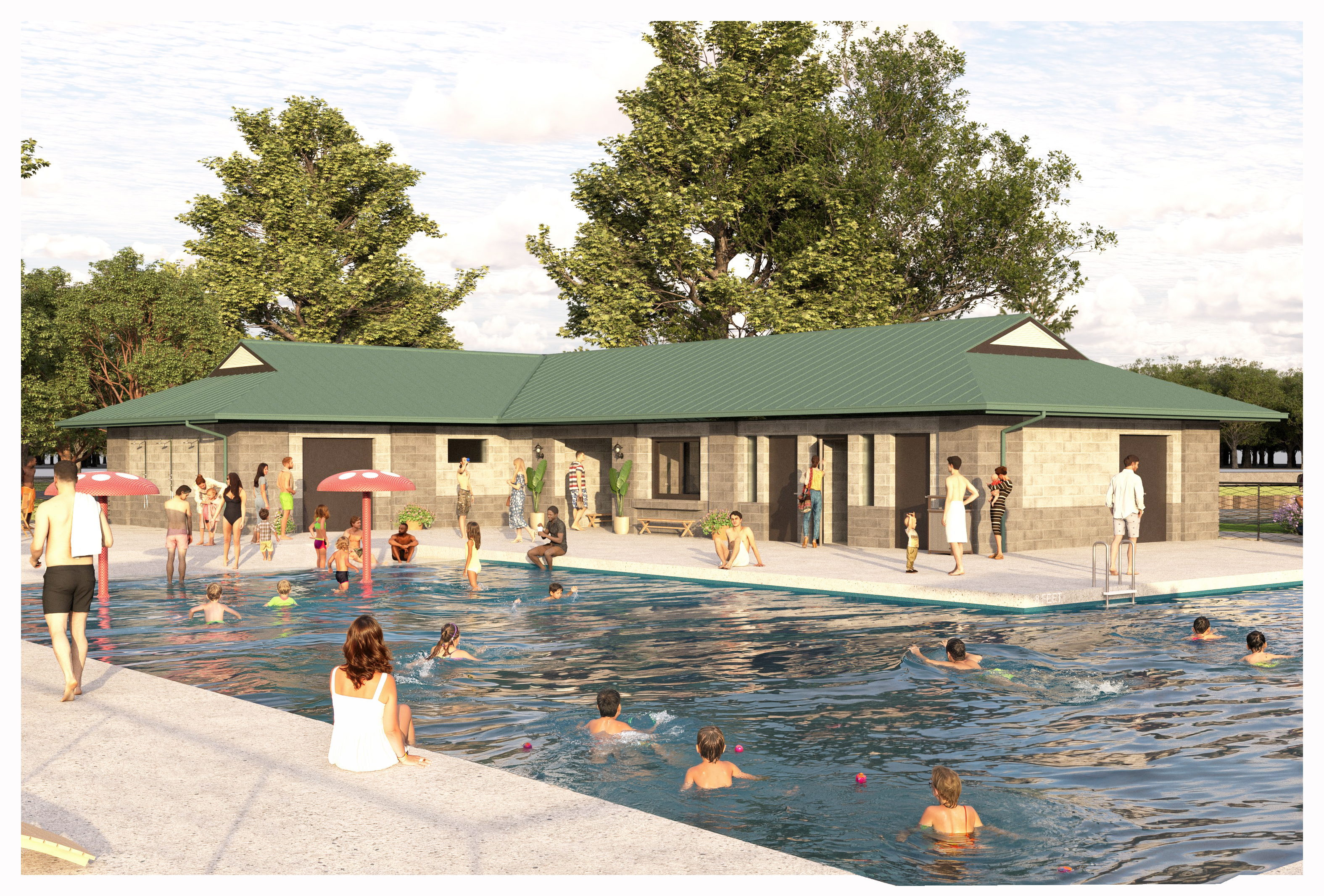 Pool Rendering v1