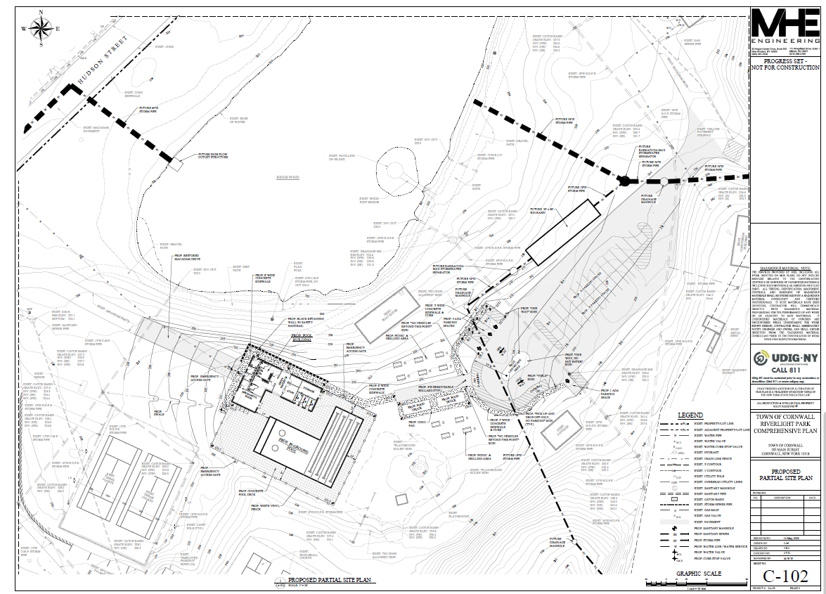 Riverlight Pool Site Plan